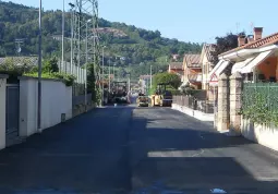 Lavori in via Pes di Villamarina